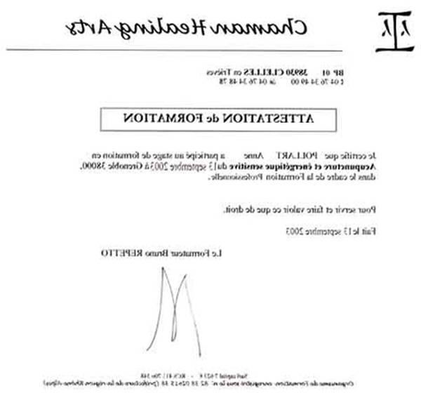 acupuncteur chartres avis