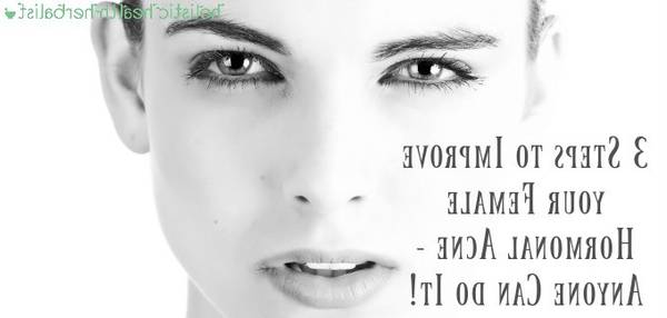 comment cacher bouton acné